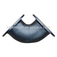 ductile cast iron pipe fittings 90 degree all flanged bend