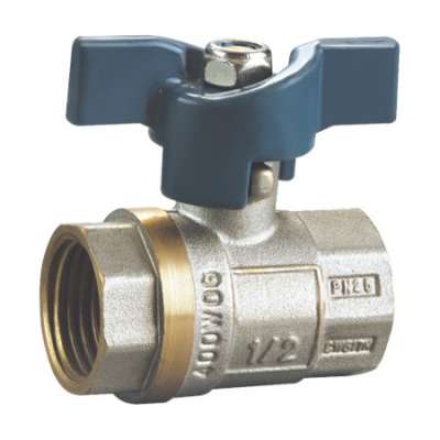 nickel plate Casting Brass Ball Valve supplier