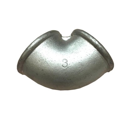 Hot Dip Galv Cast iron pipe fittings Beaded Elbow