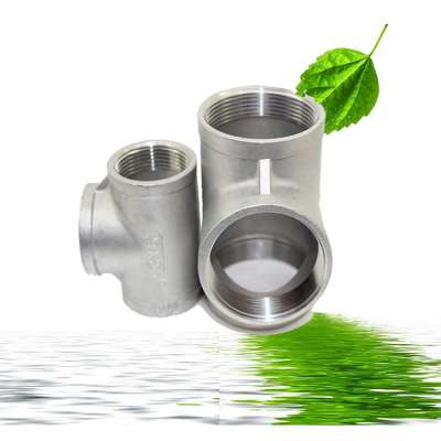 Casting Machine Pipe Fitting Best Service Stainless Steel Tee